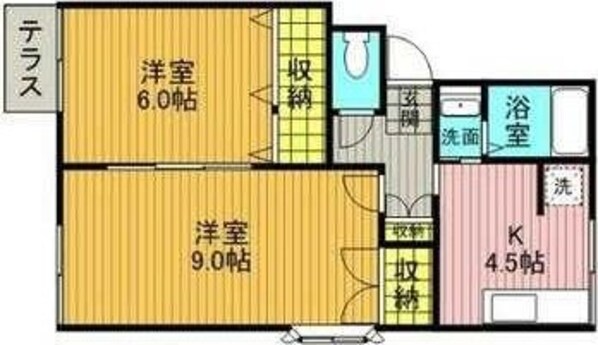 スコットハイツIの物件間取画像